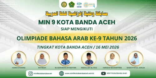 Siswa MIN 9 Kota Banda Aceh Ikuti Olimpiade Bahasa Arab Ke-9 Tahun 2026