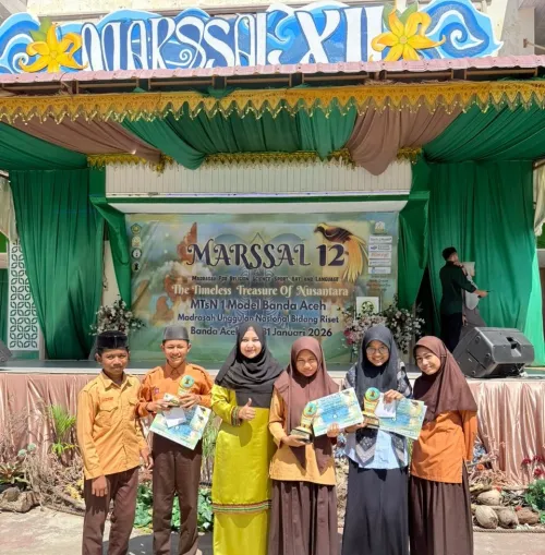 Siswa MIN 9 Raih Juara Tahfidh dan Olimpiade IPA Pada Ajang Marssal-12