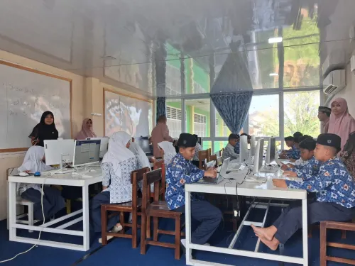 Persiapkan Tes Kompetensi Akademik (TKA) 2026, Siswa MIN 9 Ikuti Gladi Bersih
